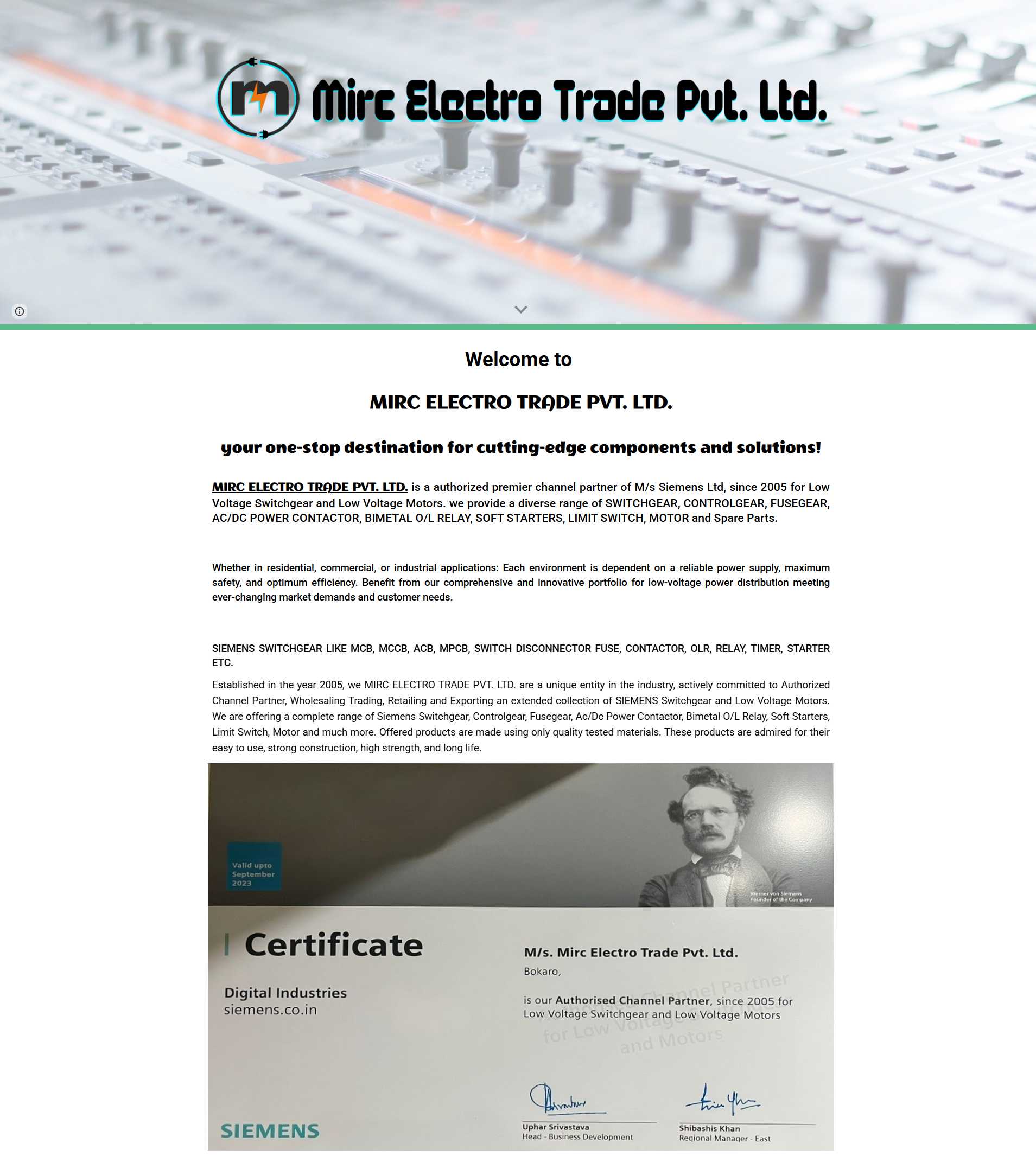 MIRC Electro Trade